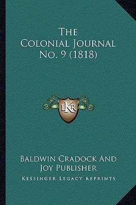 The Colonial Journal No. 9 (1818)