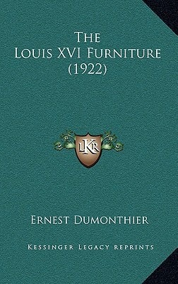 The Louis XVI Furniture (1922)