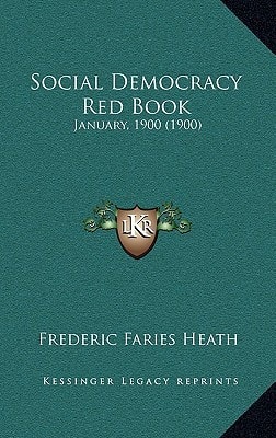 Social Democracy Red Book: January, 1900 (1900)
