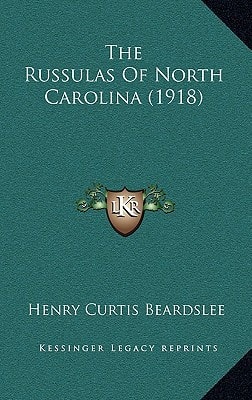 The Russulas Of North Carolina (1918)