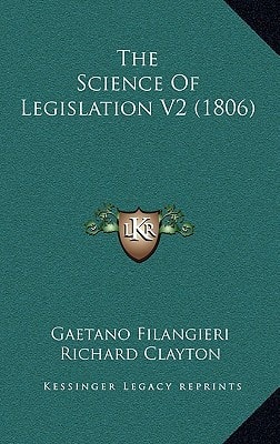 The Science Of Legislation V2 (1806)