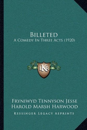 Billeted: A Comedy In Three Acts (1920)