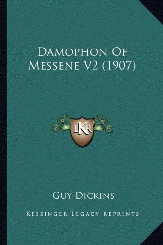 Damophon Of Messene V2 (1907)