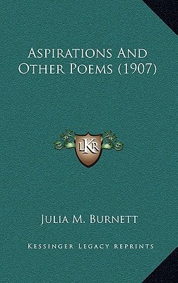 Aspirations And Other Poems (1907)