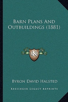Barn Plans And Outbuildings (1881)
