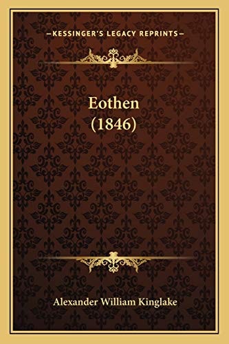 Eothen (1846)