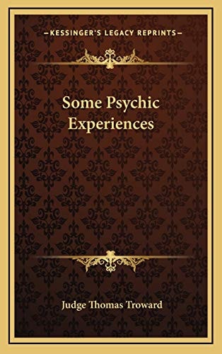 Some Psychic Experiences