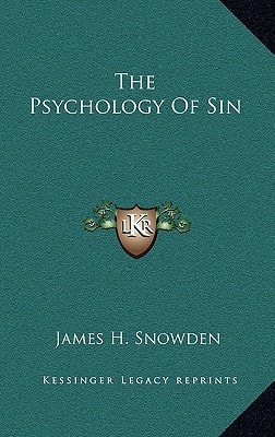 The Psychology Of Sin