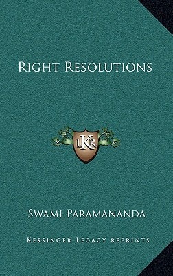 Right Resolutions