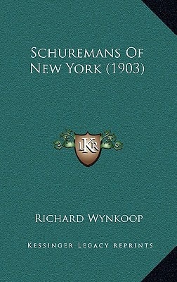 Schuremans Of New York (1903)