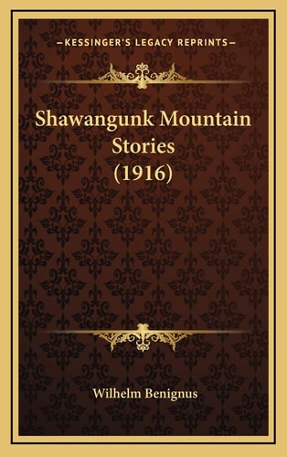 Shawangunk Mountain Stories (1916)