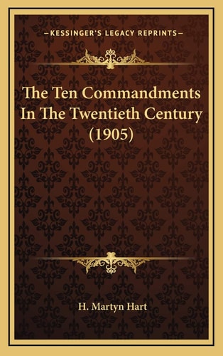 The Ten Commandments In The Twentieth Century (1905)
