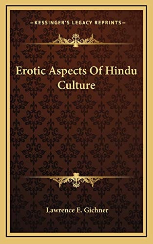 Erotic Aspects Of Hindu Culture