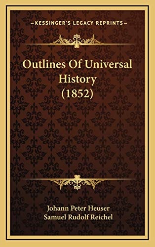 Outlines Of Universal History (1852)