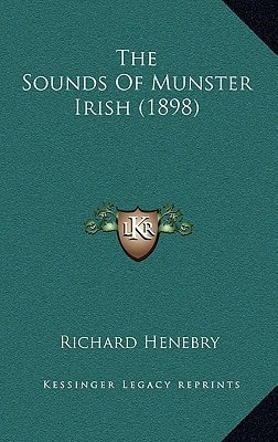 The Sounds Of Munster Irish (1898)
