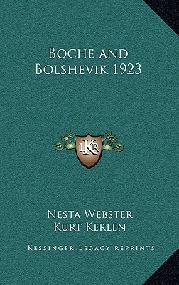 Boche and Bolshevik 1923