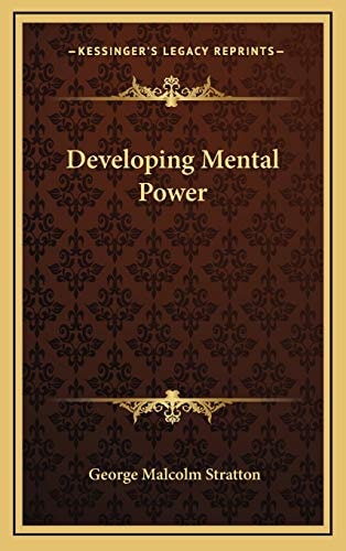 Developing Mental Power