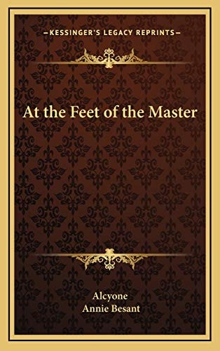 At the Feet of the Master
