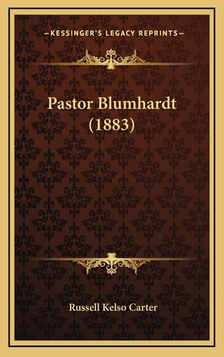 Pastor Blumhardt (1883)