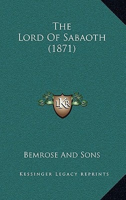The Lord Of Sabaoth (1871)