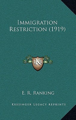 Immigration Restriction (1919)