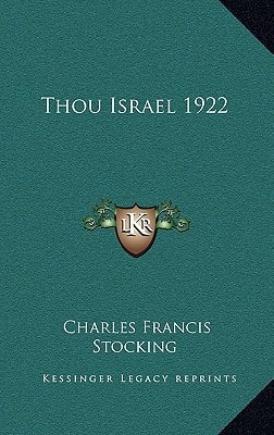 Thou Israel 1922