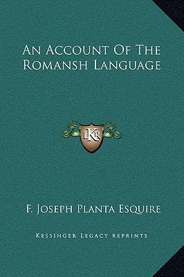 An Account Of The Romansh Language