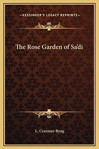 The Rose Garden of Sa'di