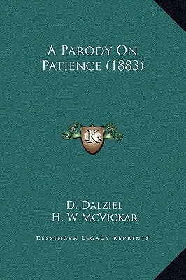 A Parody On Patience (1883)