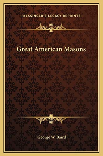 Great American Masons