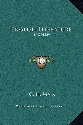 English Literature: Modern