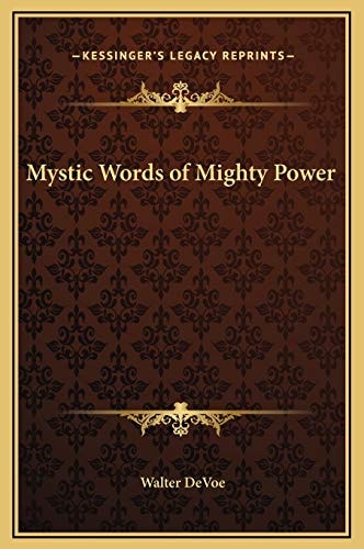 Mystic Words of Mighty Power