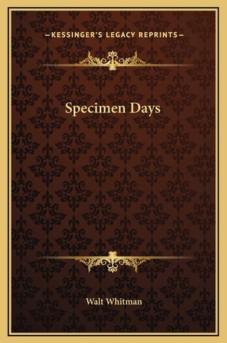Specimen Days