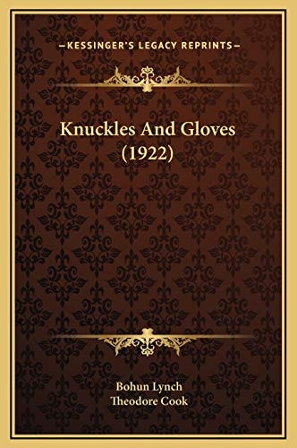 Knuckles And Gloves (1922)