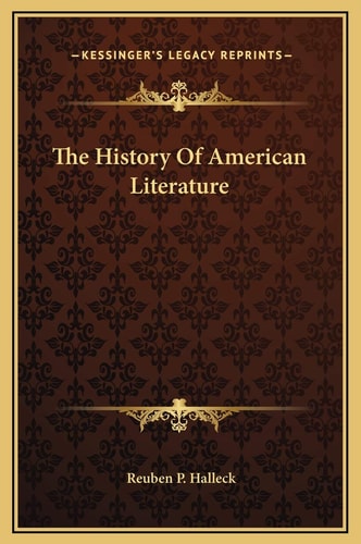 The History Of American Literature