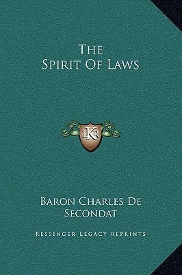 The Spirit Of Laws