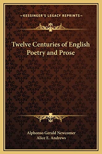 Twelve Centuries of English Poetry and Prose