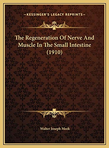The Regeneration Of Nerve And Muscle In The Small Intestine (1910)