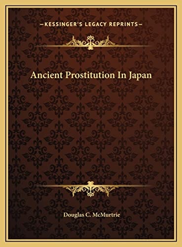 Ancient Prostitution In Japan
