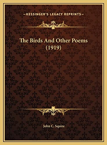 The Birds And Other Poems (1919)