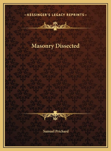 Masonry Dissected