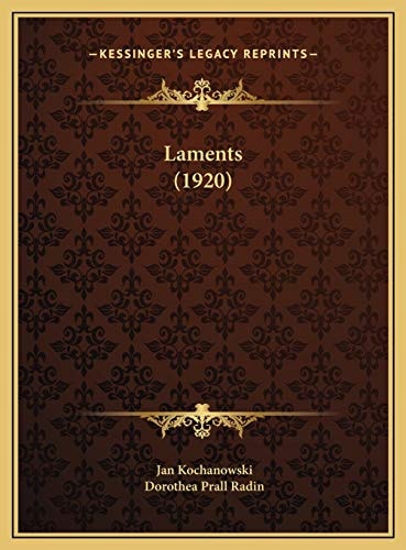 Laments (1920)