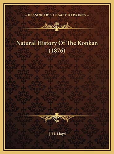 Natural History Of The Konkan (1876)