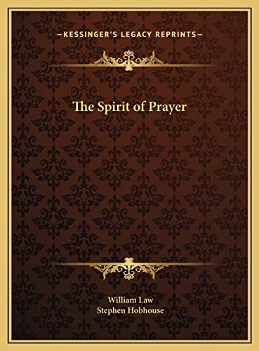 The Spirit of Prayer