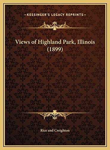 Views of Highland Park, Illinois (1899)