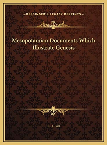 Mesopotamian Documents Which Illustrate Genesis