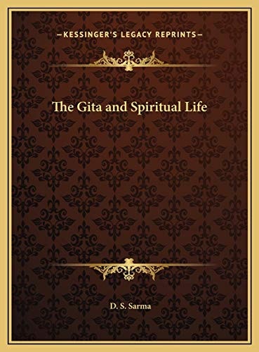 The Gita and Spiritual Life