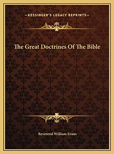 The Great Doctrines Of The Bible