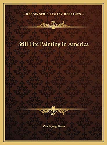 Still Life Painting in America