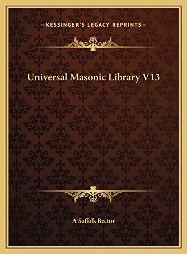 Universal Masonic Library V13